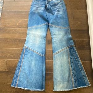 Free people super flare jeans size 30
